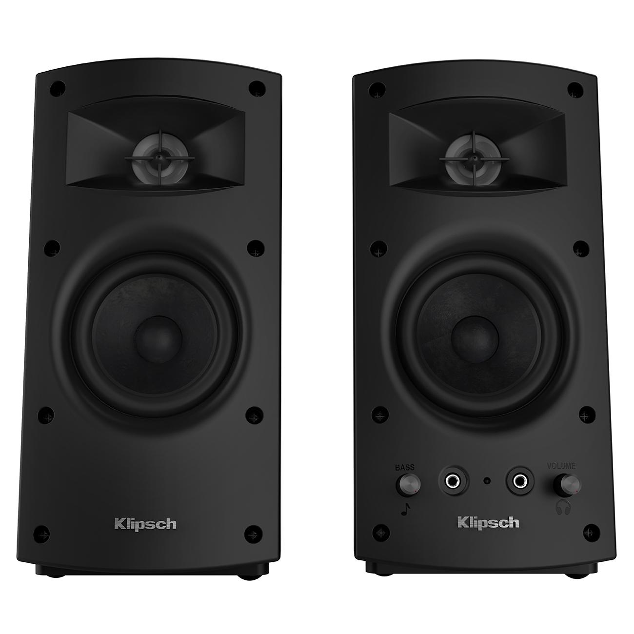 Klipsch PROMEDIA 2.0 Multimedia Speaker System BLACK - Click Image to Close