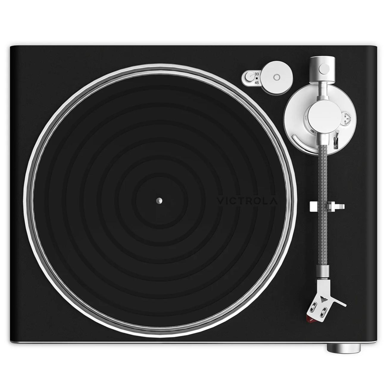 Victrola VPT3000 Stream Carbon Turntable works with Sonos BLACK SILVER - Click Image to Close