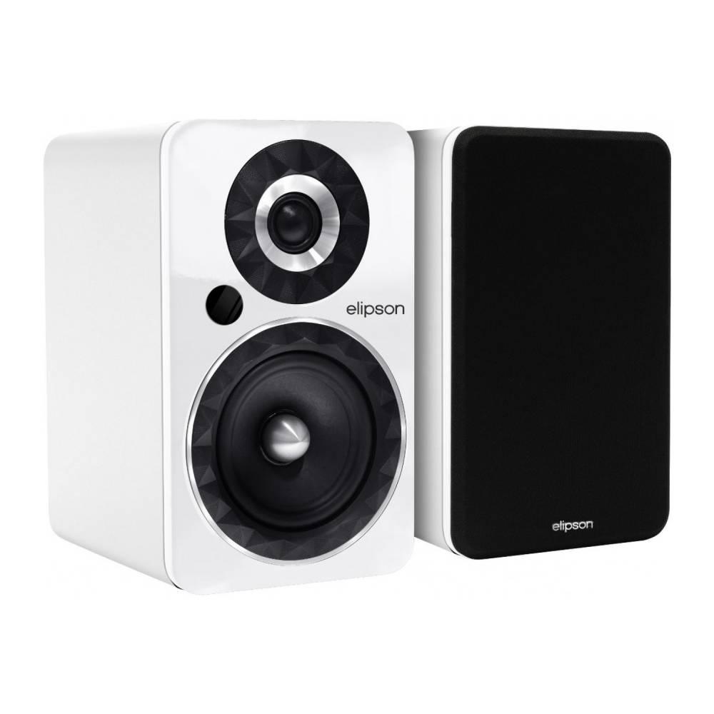 Elipson Prestige Facet 6B Bluetooth Speaker (Pair) WHITE - Click Image to Close