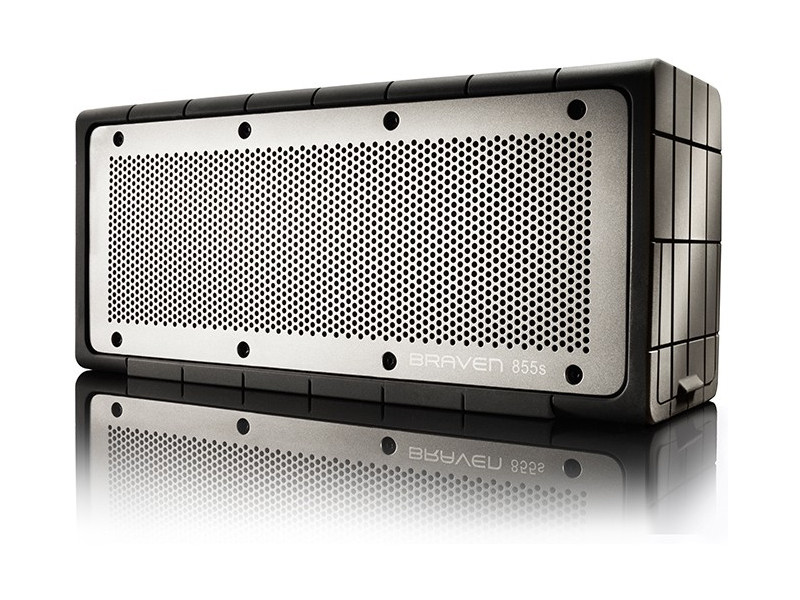 Braven 855s Bluetooth Wireless Speaker (Black / Gray)