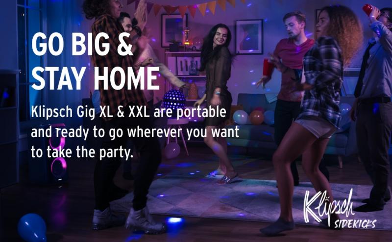 GIG XL & XXL Cabecera - Gente bailando en una habitación