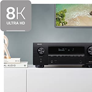 Description image for Denon AVR-X3700H X-Series 9.2 Channel 8K Home Theatre Receiver w 3D Audio & Voice Control