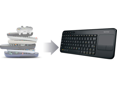 Description image for Logitech Harmony Smart Keyboard