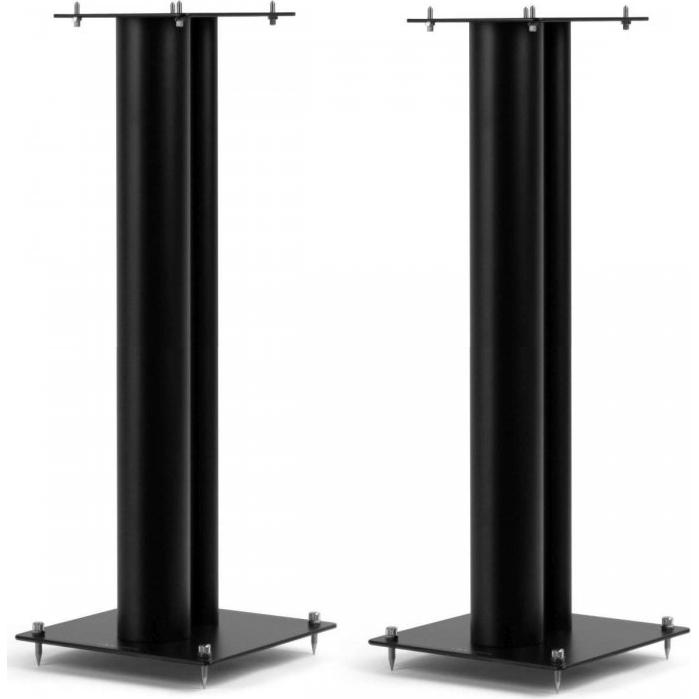 NorStone Stylum 3 Premium Metal 31.5-Inch Speaker Stand Pair BLACK SATIN