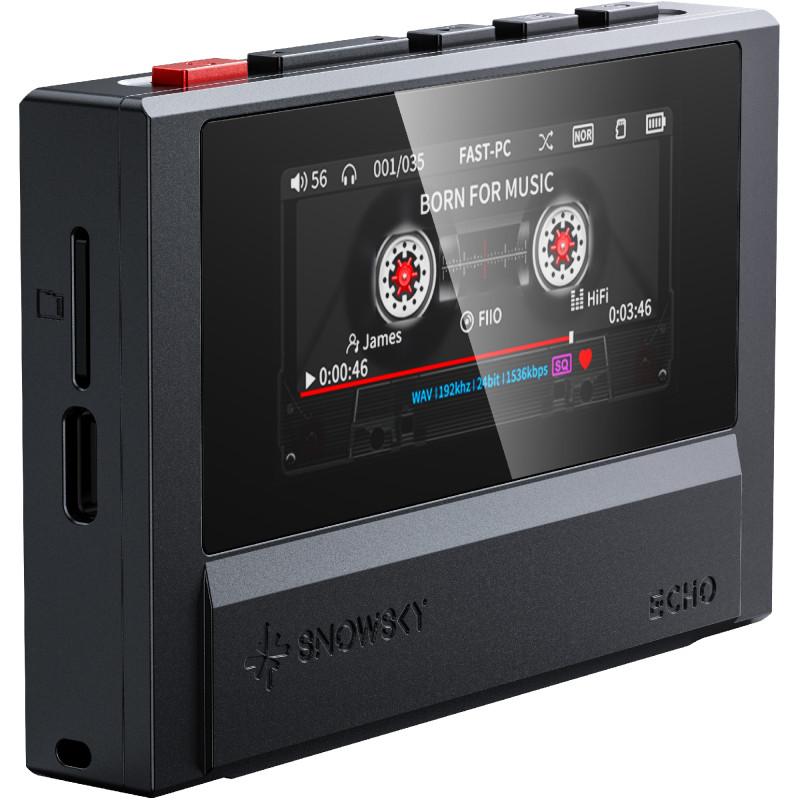 FiiO SNOWSKY Echo Retro Hi-Res Digital Audio Player BLACK