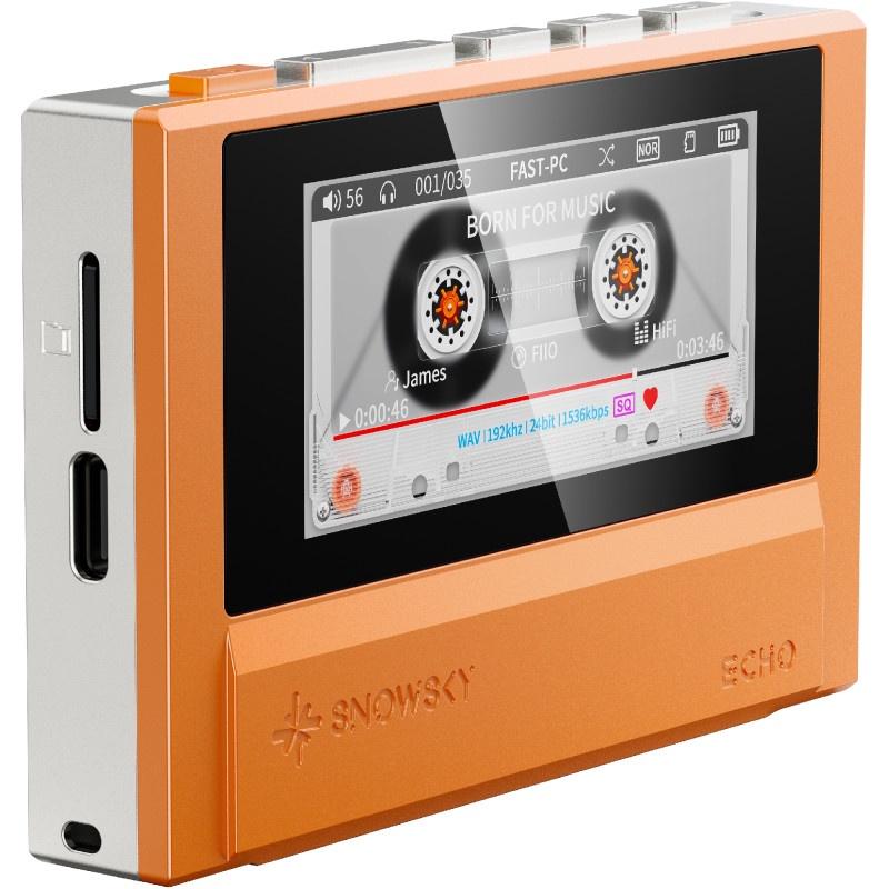 FiiO SNOWSKY Echo Retro Hi-Res Digital Audio Player ORANGE