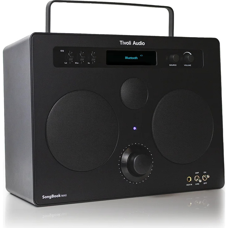 Tivoli Audio Songbook MAX Portable Bluetooth Speaker BLACK