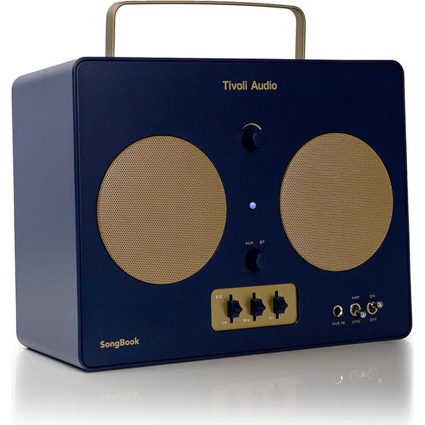 Tivoli Audio Songbook Portable Bluetooth Speaker BLUE/GOLD