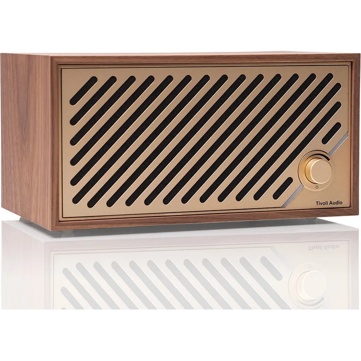 Tivoli Audio Model Two Digital Wi-Fi Streaming Speaker WALNUT/GOLD