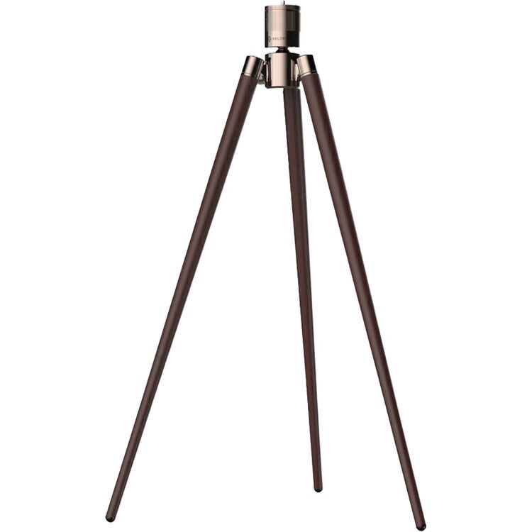 Valerion Walnut Tripod Stand Projector Tripod Stand