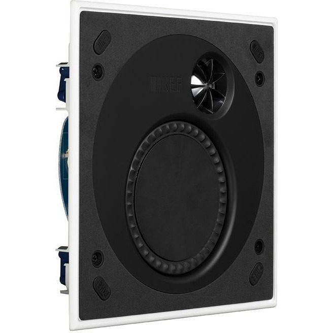 KEF Ci160TS T Series 6.5" Square Shallow Mount In-Ceiling Speaker