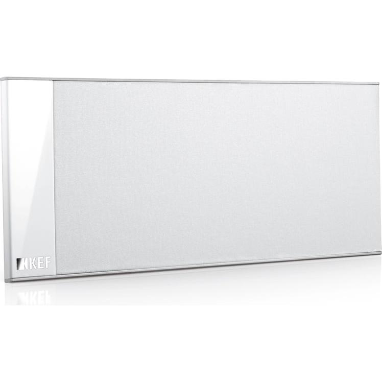 KEF T101C Ultra-Thin Centre Channel Speaker WHITE