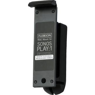 Flexson FLXP1WM1021 Wall Mount for Sonos Play:1 BLACK (Each)