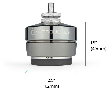Description image for IsoAcoustics Gaia I Loudspeaker Isolators (Each)