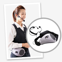 The ER-1000 hands-free megaphone ER-1000