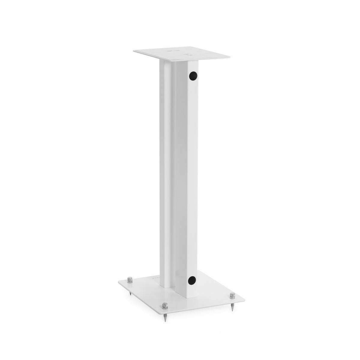 Triangle S02 Bookshelf Speaker Stands WHITE (Pair) - Click Image to Close
