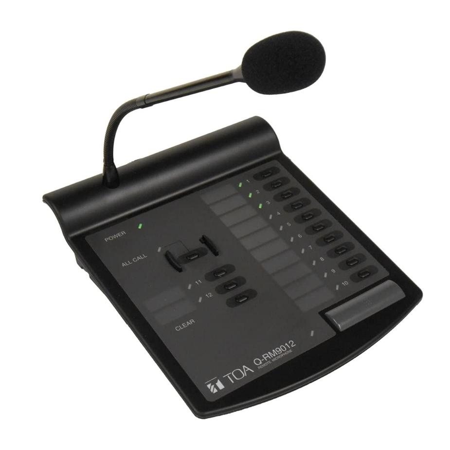 TOA Q-RM9012 9000M2 Series Remote Paging Microphone
